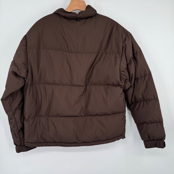 Brown Browning Womens Puffer Jacket goose down  Size Medium pockets - Picture 9 of 10